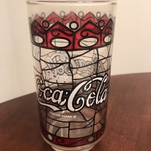 Vintage Coca Cola Glass